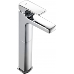 Roca Escuadra DA4: 高身面盆、浴缸龍頭及方形淋浴花灑套裝